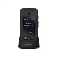 Trevi Flex Plus 55 6,1 cm (2.4\) Negro Teléfono para personas mayores