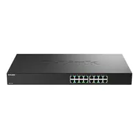 D-Link DMS-1016 No administrado L2+ 2.5G Ethernet (100/1000/2500) Negro