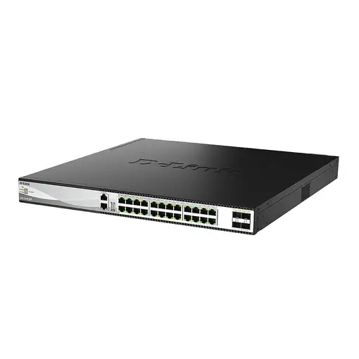 D-Link DXS-3130-28P Gestionado L3 10G Ethernet (100/1000/10000) Energía sobre Ethe