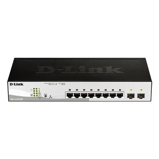 D-Link DGS-1210-08P switch Gestionado L2/L3 Gigabit Ethernet (10/100/1000) Energía
