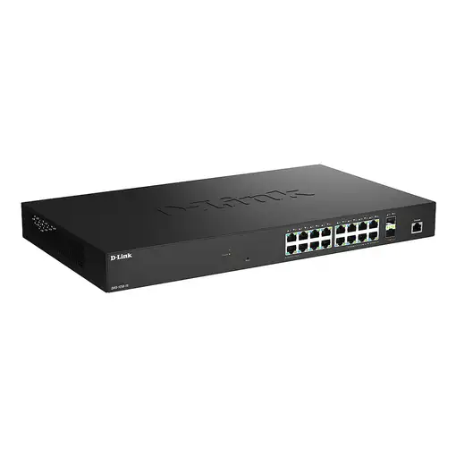 D-Link DMS-1250-18/E switch Gestionado L2 2.5G Ethernet (100/1000/2500) Negro