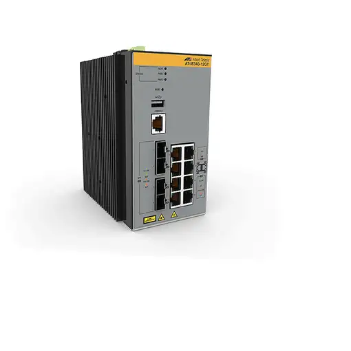 Allied Telesis AT-IE340-12GT-80 Gestionado L3 Gigabit Ethernet (10/100/1000) Gris