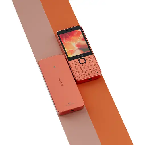 HMD Nokia 215 (2024) 7,11 cm (2.8\) 99 g Durazno Característica del teléfono