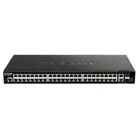 D-Link DGS-1520-52 switch Gestionado L3 10G Ethernet (100/1000/10000) 1U Negro