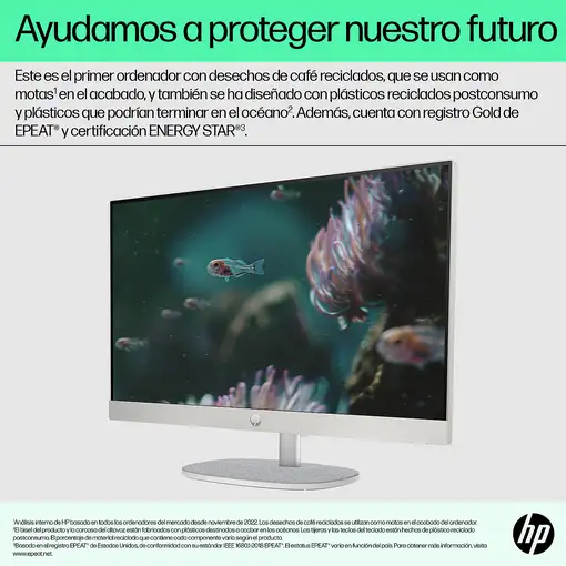 HP 24 -cr0159ns PC Intel® Core™ i3 i3-1315U 60,5 cm (23.8'') 1920 x 1080 Pixeles