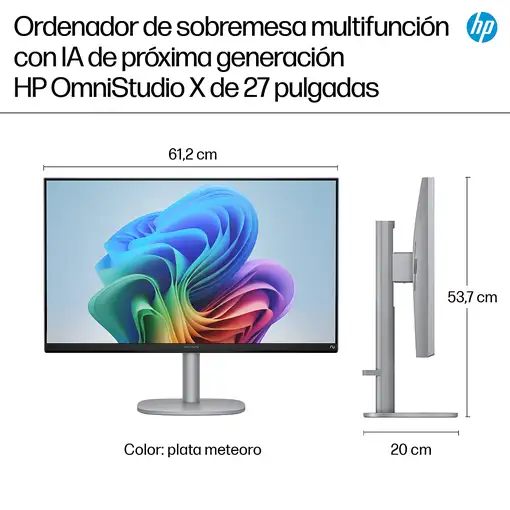 HP OmniStudio X 27-cs1006ns Copilot+ PC Intel Core Ultra 5 226V 68,6 cm (27'')