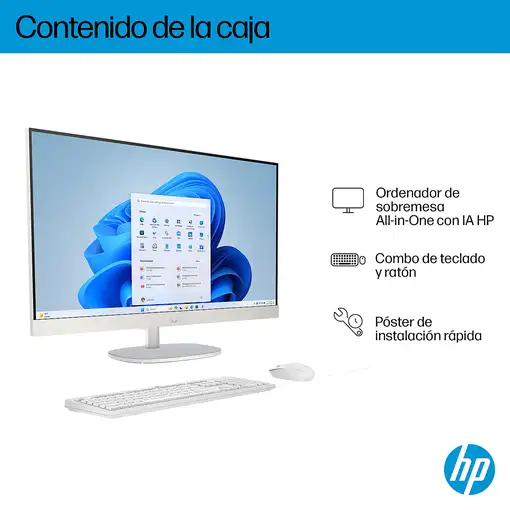 HP AI 27-cr2014ns Intel Core Ultra 5 225U 68,6 cm (27'') 1920 x 1080 Pixeles