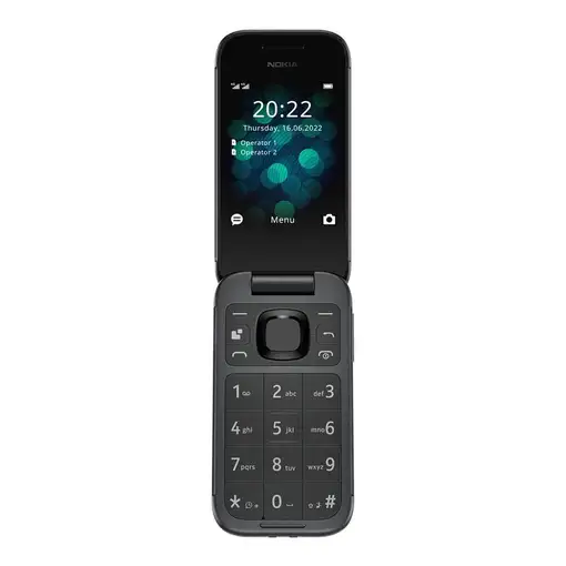 HMD Nokia 2660 Flip 7,11 cm (2.8\) 123 g Negro Característica del teléfono