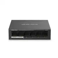 Mercusys MS106LP switch Gestionado Fast Ethernet (10/100) Energía sobre Ethernet (