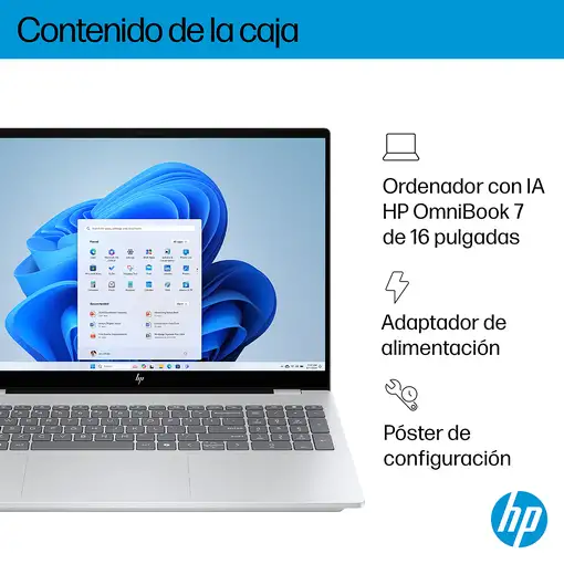 HP OmniBook 7 portátil AI 16-ay0004ns