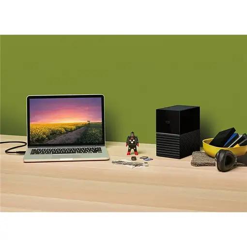 Western Digital My Book Duo unidad de disco multiple 16 TB Escritorio Negro