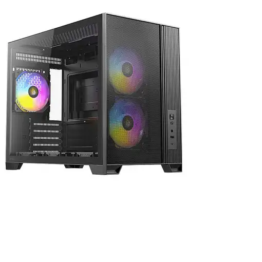 Antec FLUX M Micro Torre Negro