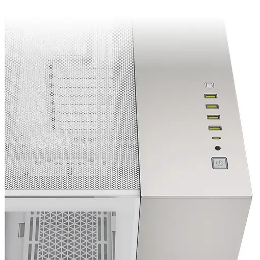 Corsair CC-9011285-WW carcasa de ordenador Midi Tower Gris, Blanco