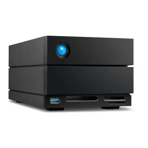 LaCie 2big Dock unidad de disco multiple 48 TB Escritorio Negro