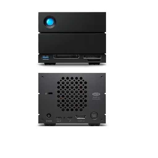 LaCie 2big Dock unidad de disco multiple 48 TB Escritorio Negro