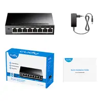 Cudy GS108 switch Gigabit Ethernet (10/100/1000) Negro