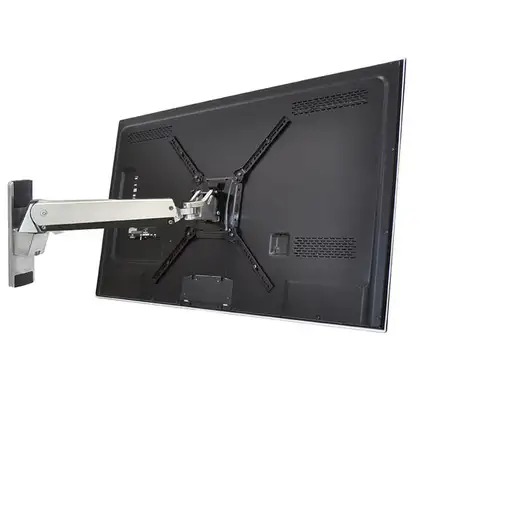 Ergotron Interactive Arm, VHD 152,4 cm (60") Pared Aluminio, Negro