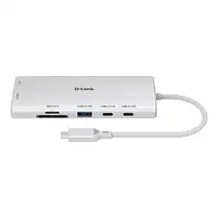 D-Link DUP-A01 hub de interfaz USB 3.2 Gen 1 (3.1 Gen 1) Type-C 10000 Mbit/s Blanc