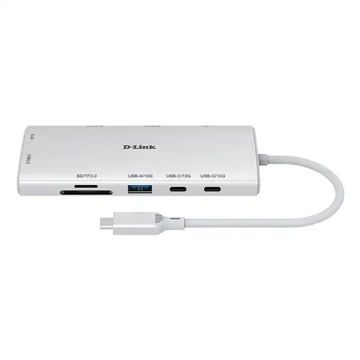 D-Link DUP-A01 hub de interfaz USB 3.2 Gen 1 (3.1 Gen 1) Type-C 10000 Mbit/s Blanc