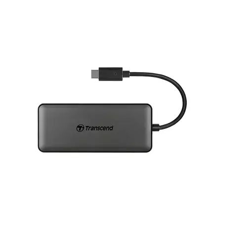 Transcend HUB5C USB 3.2 Gen 2 (3.1 Gen 2) Type-C Negro