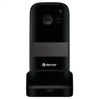 Denver BAS-18500MEB teléfono móvil 4,5 cm (1.77\) 270 g Negro Teléfono para person