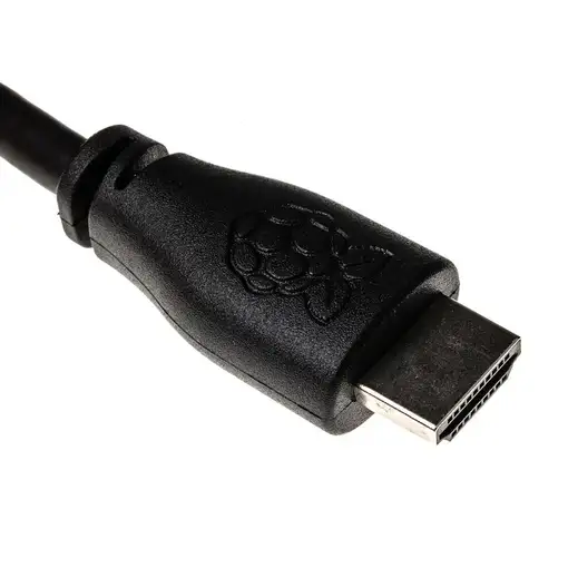 Raspberry Pi CPRP020-B cable HDMI 2 m HDMI tipo A (Estándar) Negro