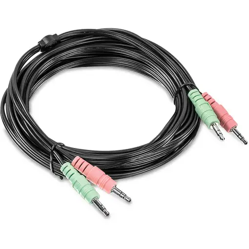 Trendnet TK-CD15 cable para video, teclado y ratón (kvm) Negro 4,5 m