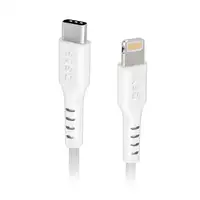 SBS TECABLELIGTC1W cable de conector Lightning 1 m Blanco
