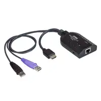 ATEN KA7168 cable para video, teclado y ratón (kvm) Negro