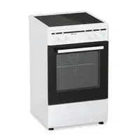 Cocina independiente cerámico 3 zone(s) horno elé Blanco E 503 W MEIRELES