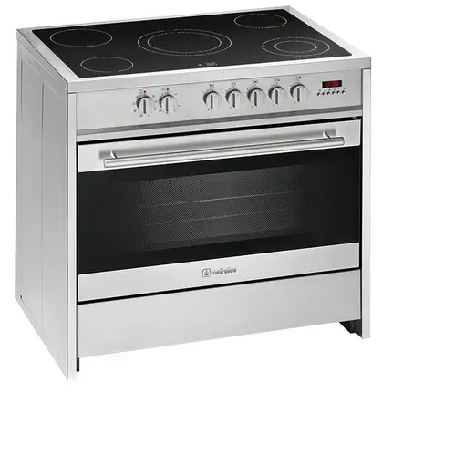 Cocina independiente 5 zone(s) horno Acero inoxidable E 912 X MEIRELES Cocina independiente 5 zone(s) horno Acero inoxidable E 912 X MEIRELES