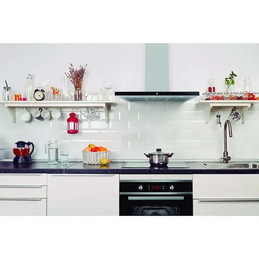 Midea MH60B4300B-ES campana De pared Negro 800 m³/h