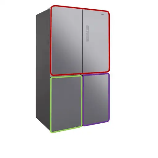 Teka RMF 77920 SS nevera puerta lado a lado Independiente 636 L Acero inoxidable