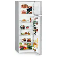 Frigoríficos dos puertas Independiente 270 L Plata CTELE 2931 001 26 LIEBHERR Frigoríficos dos puertas Independiente 270 L Plata CTELE 2931 001 26 LIEBHERR