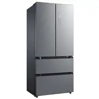 Midea MERF396FGE02 nevera puerta lado a lado Independiente 431 L Acero inoxidable