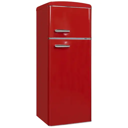 Frigoríficos dos puertas Independiente 206 L Rojo 811531302 EXQUISIT