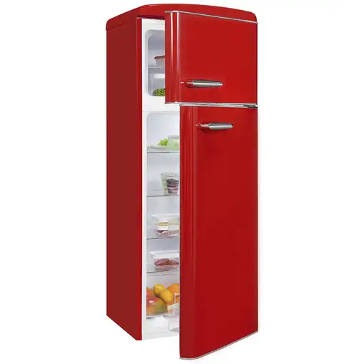 Frigoríficos dos puertas Independiente 206 L Rojo 811531302 EXQUISIT
