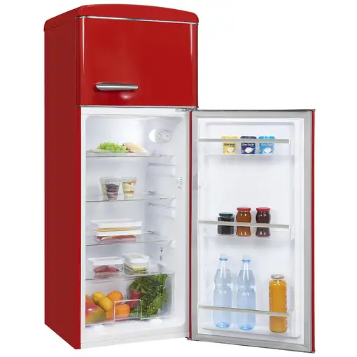 Frigoríficos dos puertas Independiente 206 L Rojo 811531302 EXQUISIT