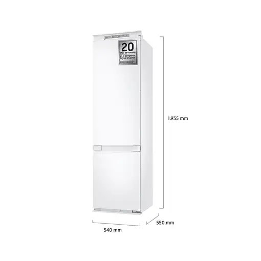 Frigoríficos сombis Integrado 298 L Blanco BRB80F30ADS0EF SAMSUNG