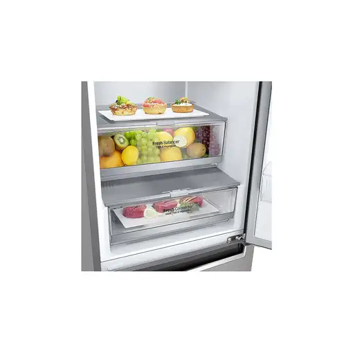 Frigoríficos dos puertas Independiente 384 L Metálico GBB72MBUBN LG
