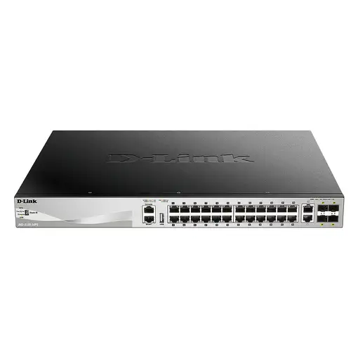 D-Link DGS-3130-30PS/E switch Gestionado L3 Gigabit Ethernet (10/100/1000) Energía