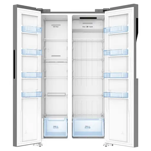 Infiniton SBS-456A78XEL nevera puerta lado a lado Independiente 410 L Acero inoxid