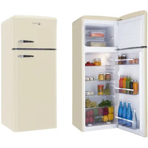 Frigoríficos dos puertas Independiente 206 L Beige 3FFV-1455BG FAGOR