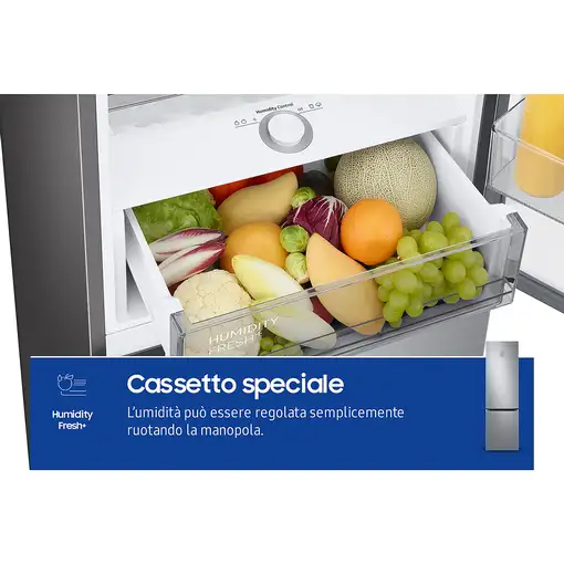 Frigoríficos сombis Independiente 390 L Acero inoxidable RB38C776DS9/EF SAMSUNG