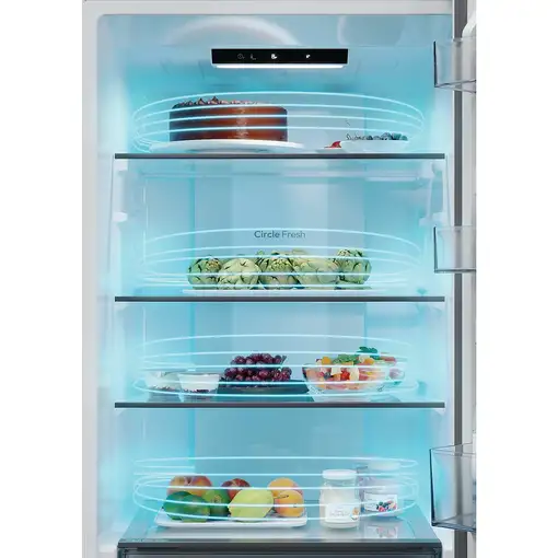 Frigorífico Combi blanco, 185x59.5x66.7cm, 355L, CNCQ2T618CW CANDY