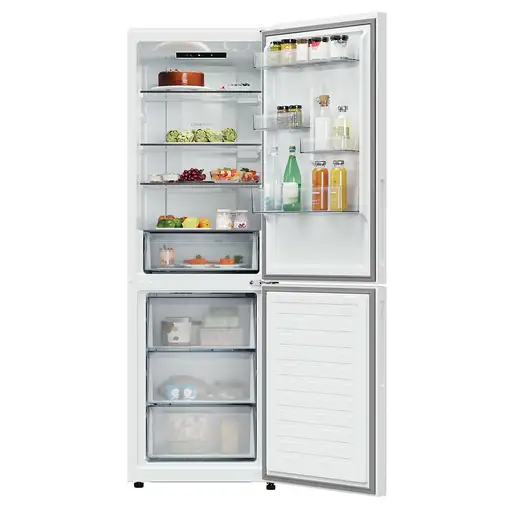 Frigorífico Combi blanco, 185x59.5x66.7cm, 355L, CNCQ2T618CW CANDY