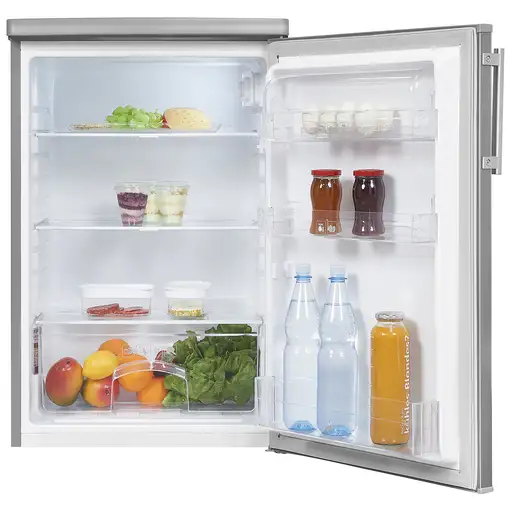 Exquisit KS16-V-H-040E frigorífico Independiente 127 L Acero inoxidable
