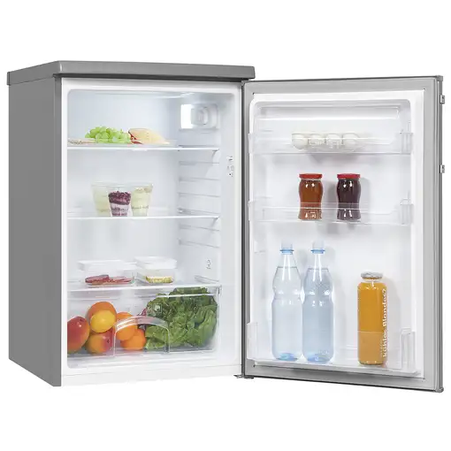 Exquisit KS16-V-H-040E frigorífico Independiente 127 L Acero inoxidable