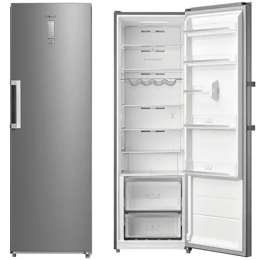 Nevir NVR-5626NVSDI frigorífico Independiente 362 L Acero inoxidable