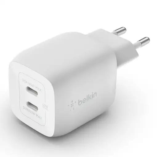 Belkin WCH011vfWH Portátil, Smartphone, Tableta Blanco Corriente alterna